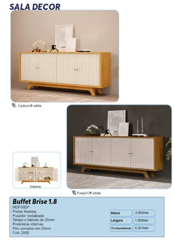 Buffet Brise 1.8 - Promoção 