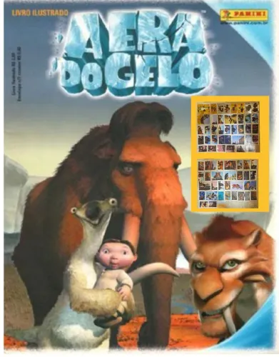 FIGURINHAS ÁLBUM A ERA DO GELO - 2002