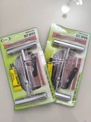 Kit Reparo Pneus Carro e Moto 