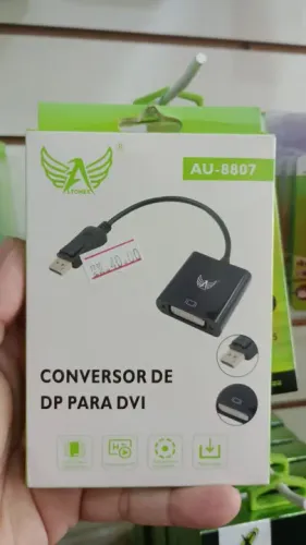 Conversor Display Port para DVI - Novo
