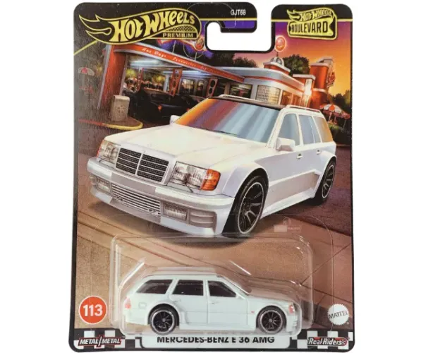 Hot Wheels Boulevard Mercedez-Benz E36 AMG Branca