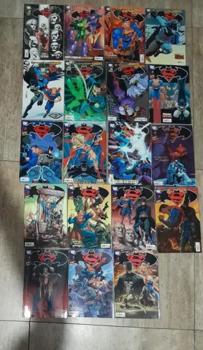 Coleção de HQs Superman e Batman- 30 Edições