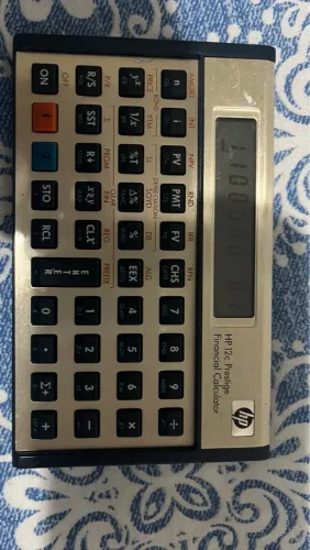 Calculadora Financeira HP 12c Prestige