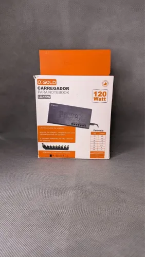 Carregador Universal para Notebook 120W - 'Gold