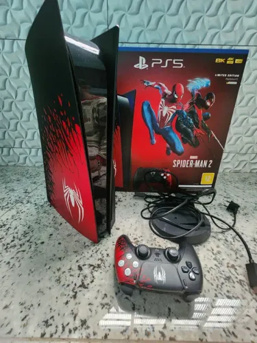 Ps5 edição spiderman passo cartao