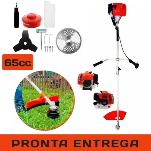 ROÇADEIRA A GASOLINA 65cc - PRONTA ENTREGA 