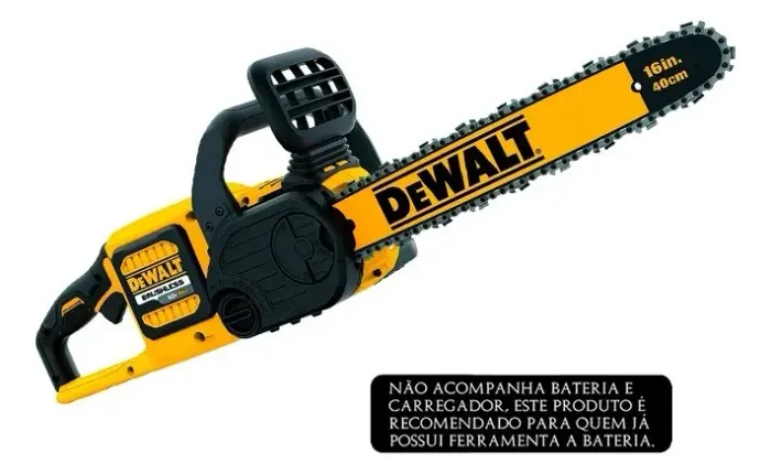  ELETROSERRA DEWALT BRUSHLESS A BATERIA 60V MAX FLEX SOLO 