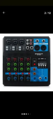 Mesa Som 4 Canais Bluetooth