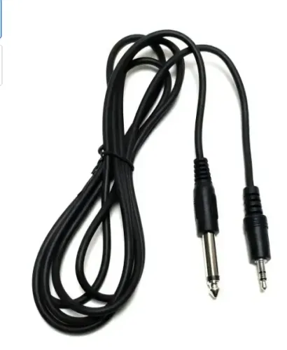 Cabo P10 Mono Para P2 Estéreo Níquel 2m - MXT