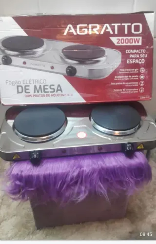 Fogão Elétrico de Mesa Agratto 2000W