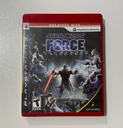 Jogo Star Wars Force Unleashed Para PS3