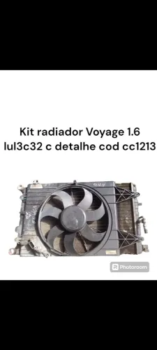 Kit radiador Voyage 1.6 lul3c32 - Peça Automotiva