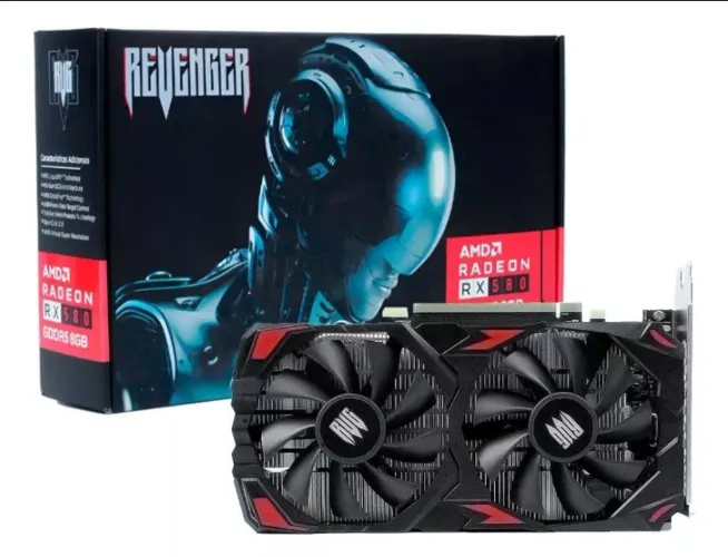 Placa de Vídeo AMD Radeon RX 580 8GB - Revenger