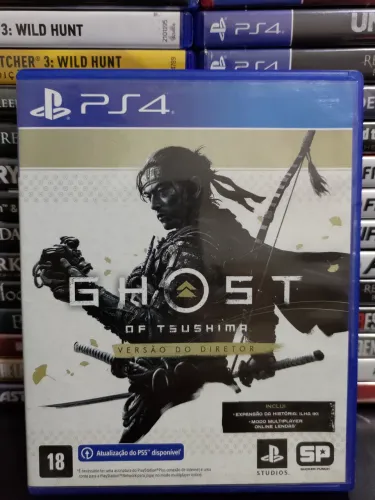 Ghost of Tushima versão diretor mídia fisica jogos ps4