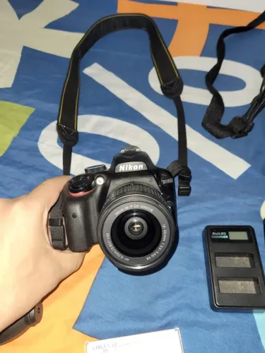 Kit Nikon D3400 em perfeito estado funcionado tudo