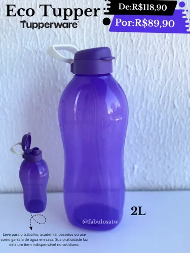 Eco Tupper 2L - Praticidade para o seu dia a dia!