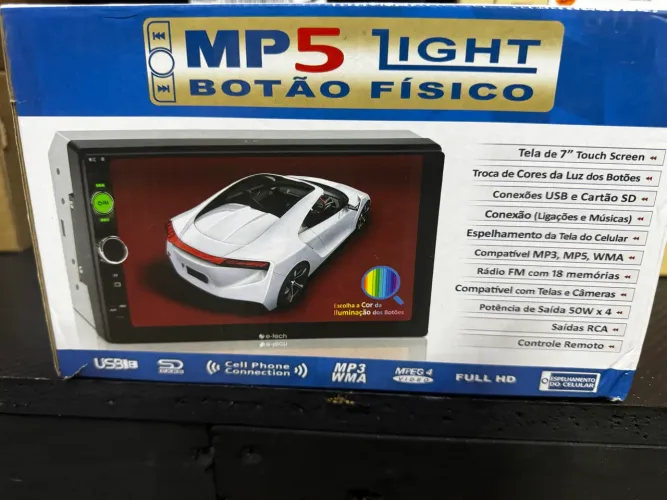 Som automotivo 2din