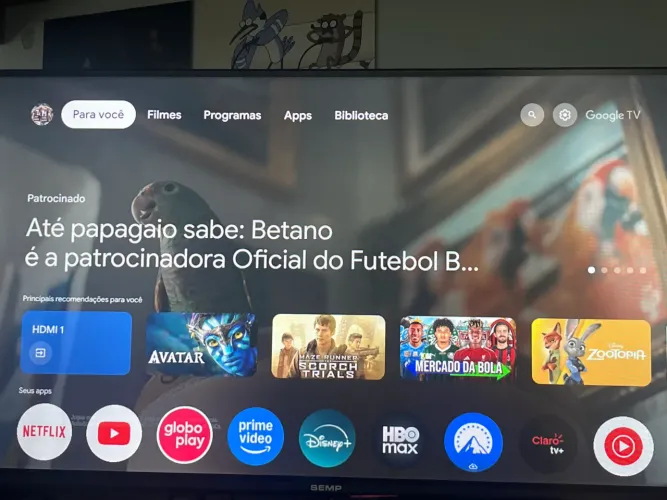 vendo tv semp/tcl 