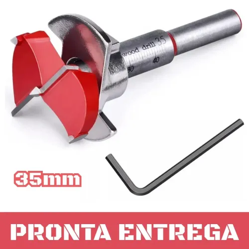 FRESA FOSTNER 35mm / BROCA PARA DOBRADICAS 