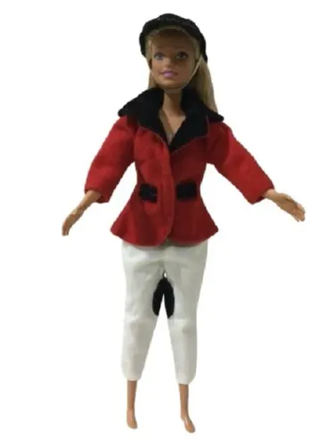 Roupa De Cavalaria Hipismo Da Boneca Julia Ano 1995