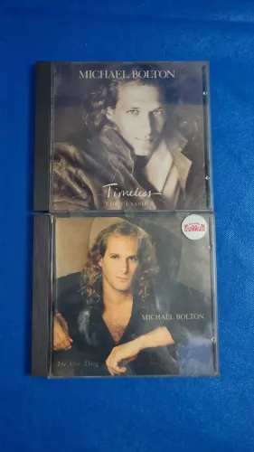 Coleção de CDs Michael Bolton - Usados (Valor de Desapego)