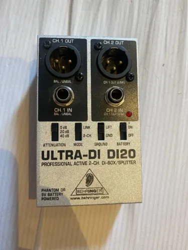 Direct Box Behringer Ultra DI20 (usado)