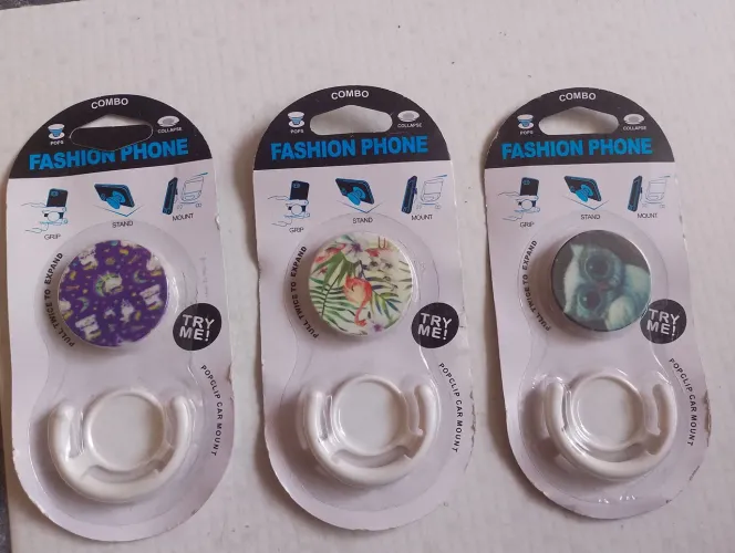 Suporte pop clip para celular