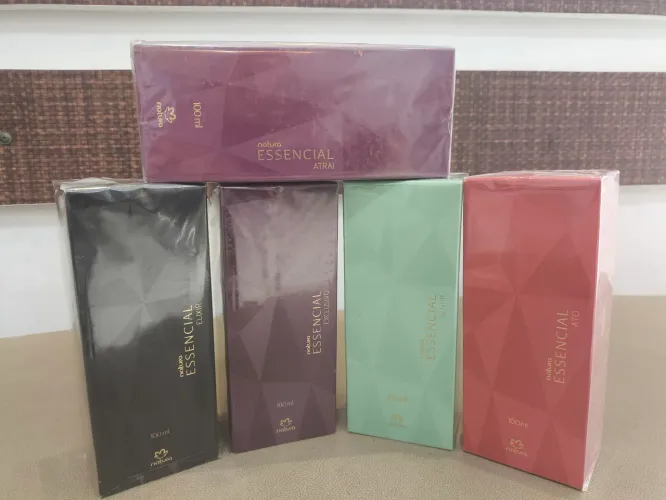 Perfume essencial natural feminino várias fragrância