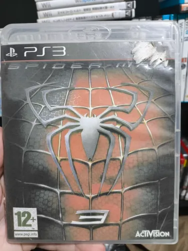 Spider Man 3 PS3 (CAPA REIMPRESSA)