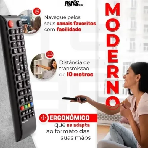 Controle Remoto Para Tv Smart Hub Universal