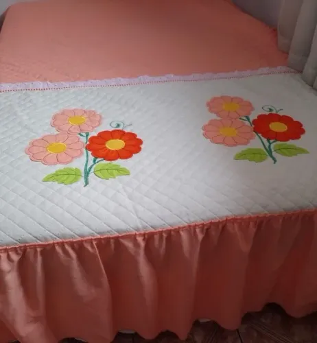 Colcha de cama de casal/box