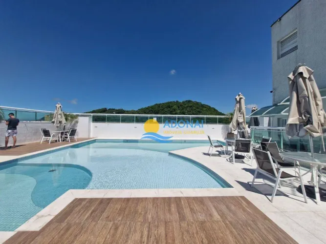 Apartamento próximo à praia com lazer Pitangueiras Guarujá