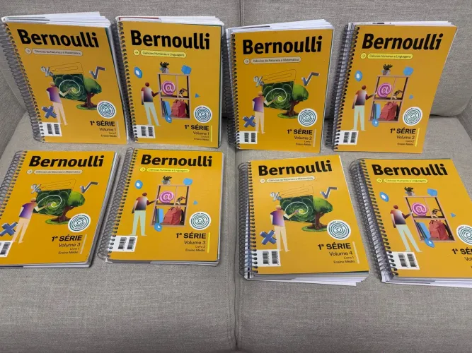 Coleção Bernoulli 1ª Série Ensino Médio - 8 Volumes