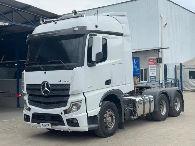 MB ACTROS 2651S 6X4 ANO 2022 - COM 474 MIL KM - KIT HIDRÁULICO PARA BASCULANTE - REPASSE