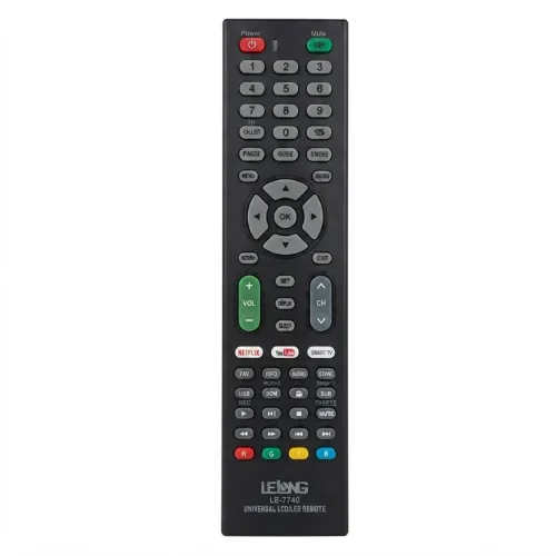 Controle Remoto Universal para TV LED/LCD LE-7740 - Compatível com Diversas Marcas