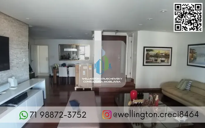 ÓTIMO APARTAMENTO NASCENTE 190m² 3 SUÍTES GABINETE INFRAESTRUTURA 4 VAGAS VENDE CAMINHO DA