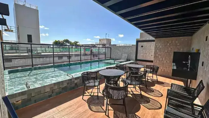 Flat à venda, 1 quarto, Cabo Branco - João Pessoa/PB