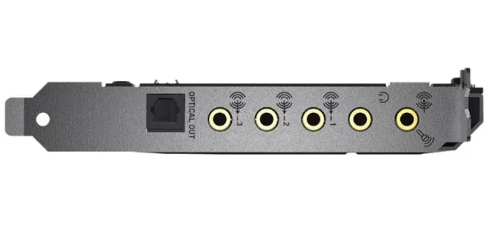 Placa de áudio sound blaster ae-7