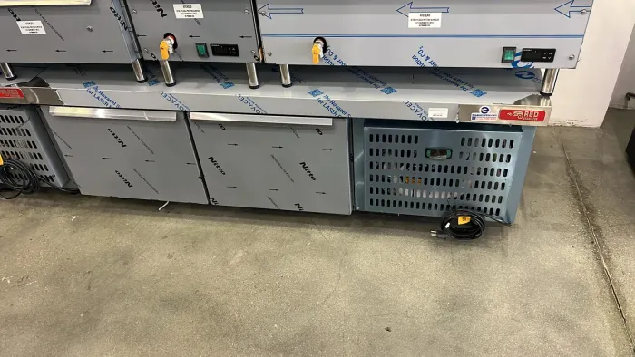 Balcão refrigerado 1.55 baixo com 2 portas novo pronta entrega 