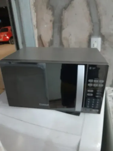 Vendo esse microondas inox funcionando perfeitamente faço entrega