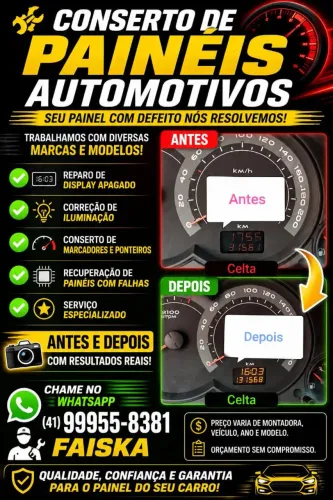 Painel de instrumentos 