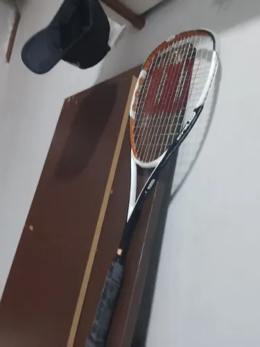 Raquete wilson blade engineered with exclusive nanotchnology conservada original 