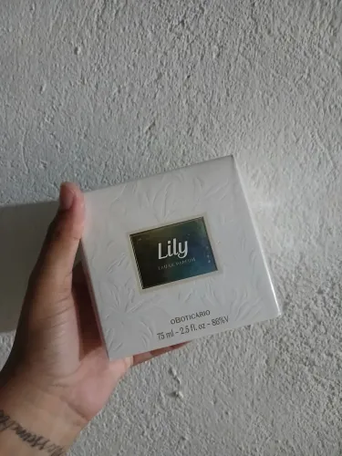 Perfume lily tradicional boticário LACRADO