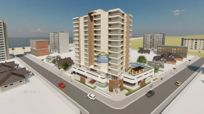 Apartamento em Vila Caiçara - Praia Grande, SP