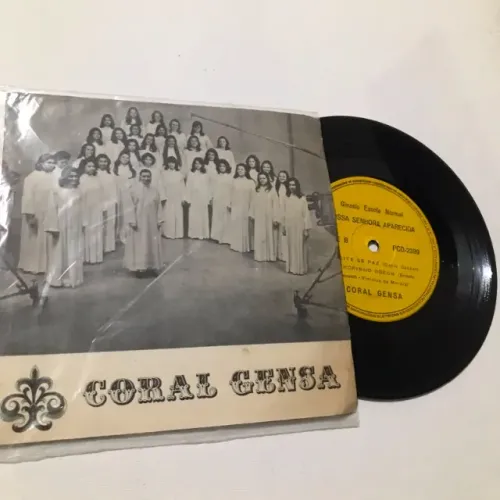 Coral Gensa - Aparecida raro disco de vinil compacto lp
