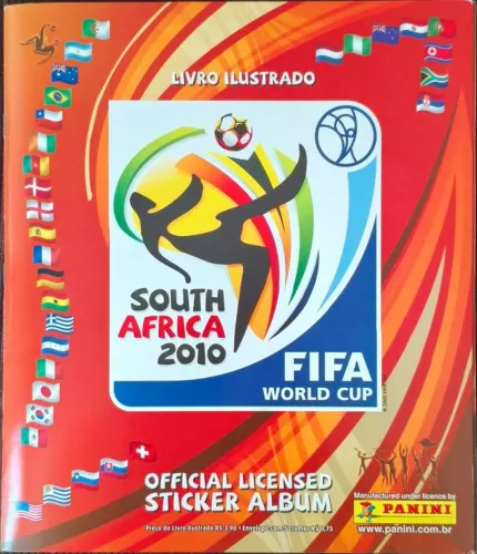 Álbum de figurinhas da Copa de 2010 - COMPLETO