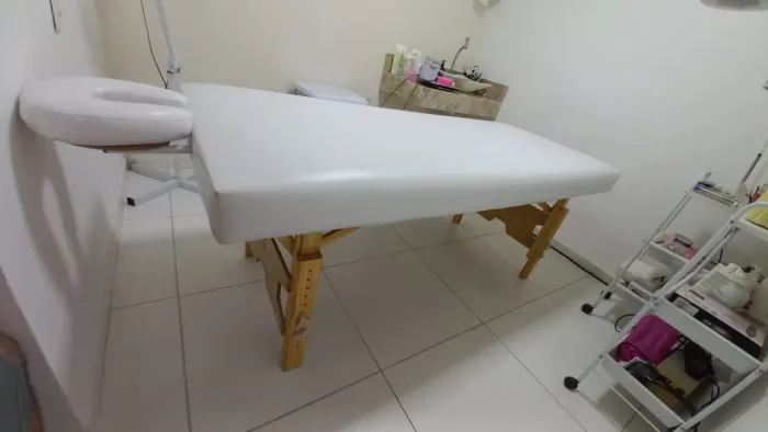 Maca estética e massagem