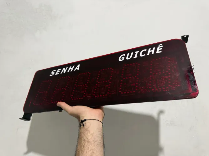 Vendo Kit de Senha ( Placa + Retira senha )