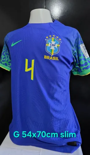 Camisa futsal Brasil Marlon jogador nike campeão mundial
