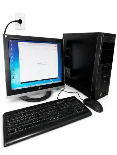 Computador Completo Funcionando | 4GB RAM + Monitor LG
